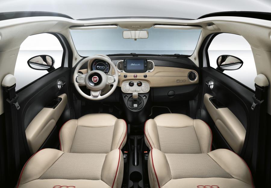 Торпедо Fiat 500C Dolcevita (312) 2019 года  (фото 29 из 55)